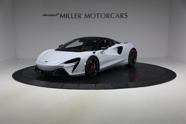 New 2026 McLaren Artura Spider Vision for sale $337,400 at Rolls-Royce Motor Cars Greenwich in Greenwich CT 06830 21