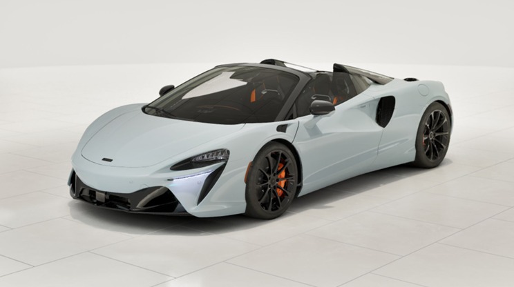 New 2026 McLaren Artura Spider Vision for sale $337,400 at Rolls-Royce Motor Cars Greenwich in Greenwich CT 06830 1