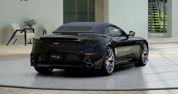 New 2026 Aston Martin DB12 S Volante for sale $353,500 at Rolls-Royce Motor Cars Greenwich in Greenwich CT 06830 6