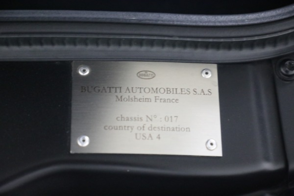Used 2006 Bugatti Veyron 16.4 for sale Call for price at Rolls-Royce Motor Cars Greenwich in Greenwich CT 06830 28
