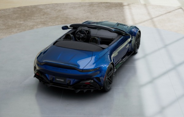 New 2026 Aston Martin Vantage Roadster for sale $269,300 at Rolls-Royce Motor Cars Greenwich in Greenwich CT 06830 6