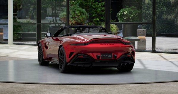 New 2026 Aston Martin Vantage S Roadster for sale $268,000 at Rolls-Royce Motor Cars Greenwich in Greenwich CT 06830 6