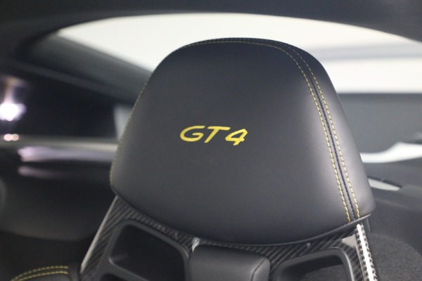 Used 2016 Porsche Cayman GT4 for sale $149,900 at Rolls-Royce Motor Cars Greenwich in Greenwich CT 06830 22