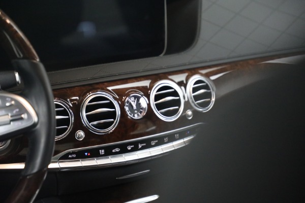 Used 2019 Mercedes-Benz S-Class S 560 4MATIC for sale $49,900 at Rolls-Royce Motor Cars Greenwich in Greenwich CT 06830 23