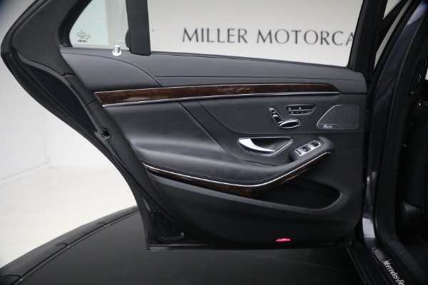 Used 2019 Mercedes-Benz S-Class S 560 4MATIC for sale $49,900 at Rolls-Royce Motor Cars Greenwich in Greenwich CT 06830 27