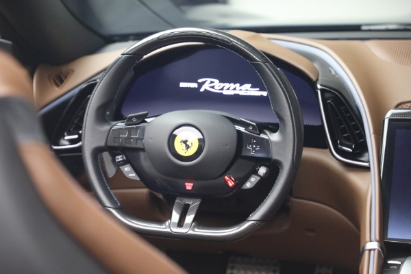 Used 2025 Ferrari Roma Spider for sale $309,900 at Rolls-Royce Motor Cars Greenwich in Greenwich CT 06830 23