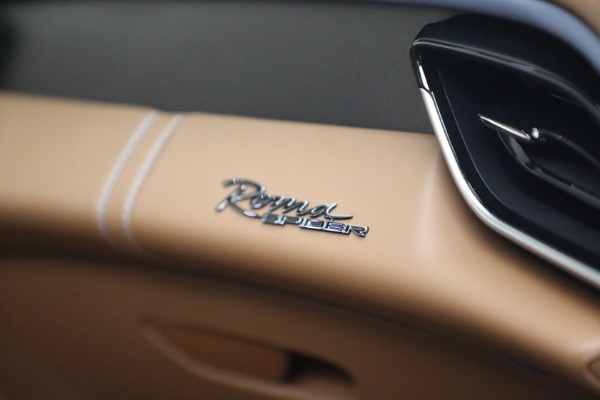 Used 2025 Ferrari Roma Spider for sale $309,900 at Rolls-Royce Motor Cars Greenwich in Greenwich CT 06830 26
