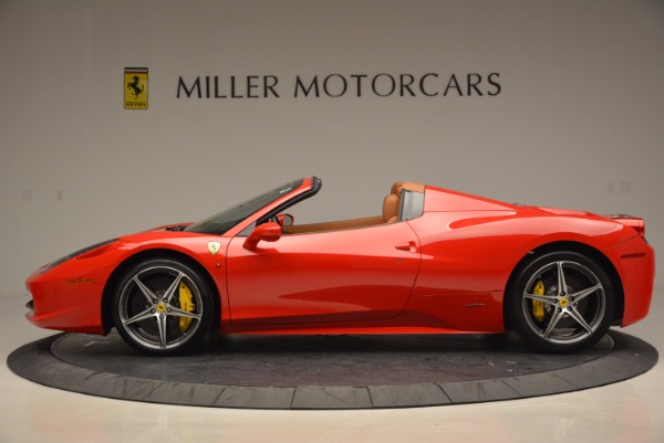 Used 2014 Ferrari 458 Spider for sale Sold at Rolls-Royce Motor Cars Greenwich in Greenwich CT 06830 3