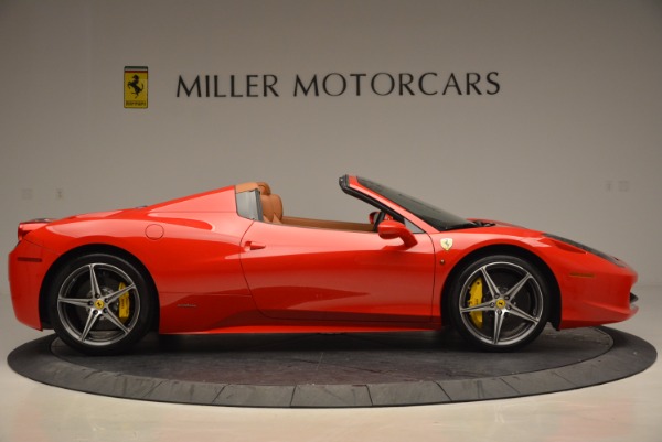 Used 2014 Ferrari 458 Spider for sale Sold at Rolls-Royce Motor Cars Greenwich in Greenwich CT 06830 9