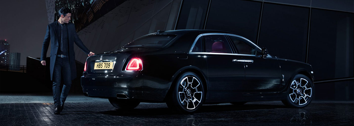 Rolls-Royce Wraith Black Badge rear view